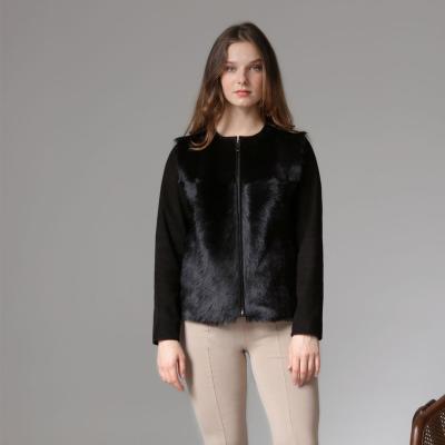 Hakiki Deri Siyah Kadın Ceket